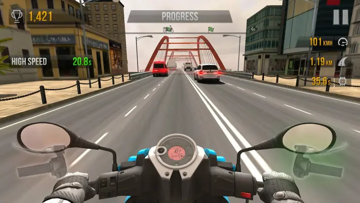 Traffic Rider android App screenshot 2