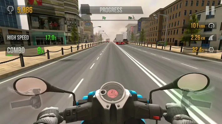 Traffic Rider android App screenshot 3