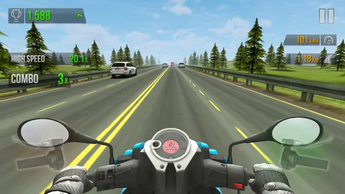 Traffic Rider android App screenshot 5